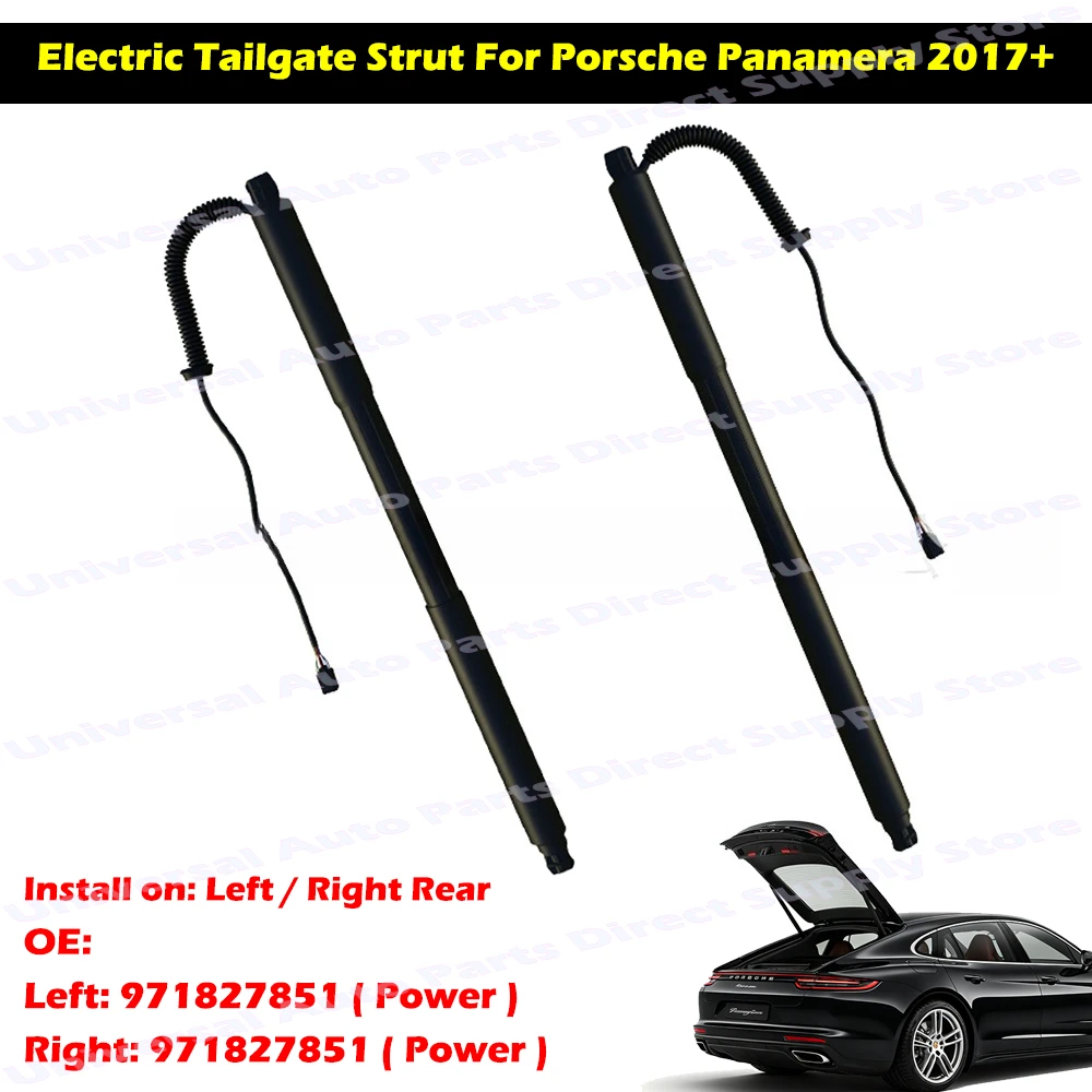 

Auto Trunk Lift Actuator Support Rod Power Liftgate Support Electric Tailgate Strut For Porsche Panamera 2017+ OE 971827851 LHRH