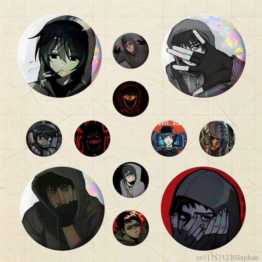 Cry of Fear Simon Custom Badges 75mm 44mm 25mm 32mm 58mm Hat Backpack Accessories Toys Collect Gifts Large