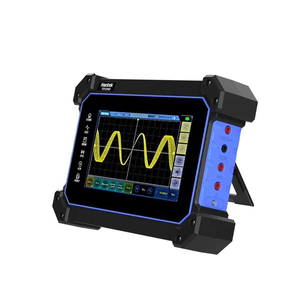 Hantek TO1112C/TO1112D Touch Screen Oscilloscope Tablet Multimeter 2-Channel 110MHz Bandwidth 250MSa/S Sampling Rate Signal Sour