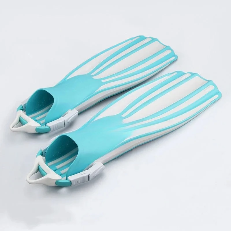 Wholesale Custom Silicone Rubber Scuba Diving Equipment Adjustable Diving Fins For Underwater Training Swimming Snorkeling