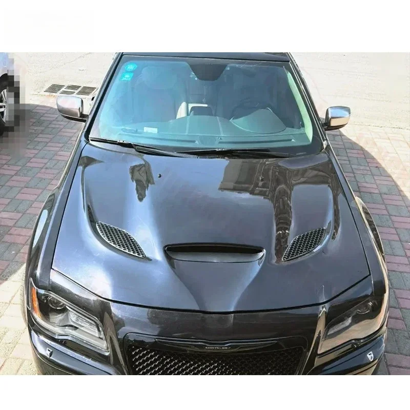 

Для Chrysler 300C 2011-2011 специальный капот двигателя из углеродного волокна SRT Высокое качество украшение капота двигателя из углеродного волокна