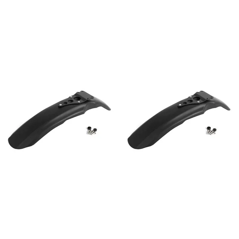Latest-2X Motorcycle Front High Mudguard Fender Cover For Scrambler 400X SCRAMBLER 400 X 2024