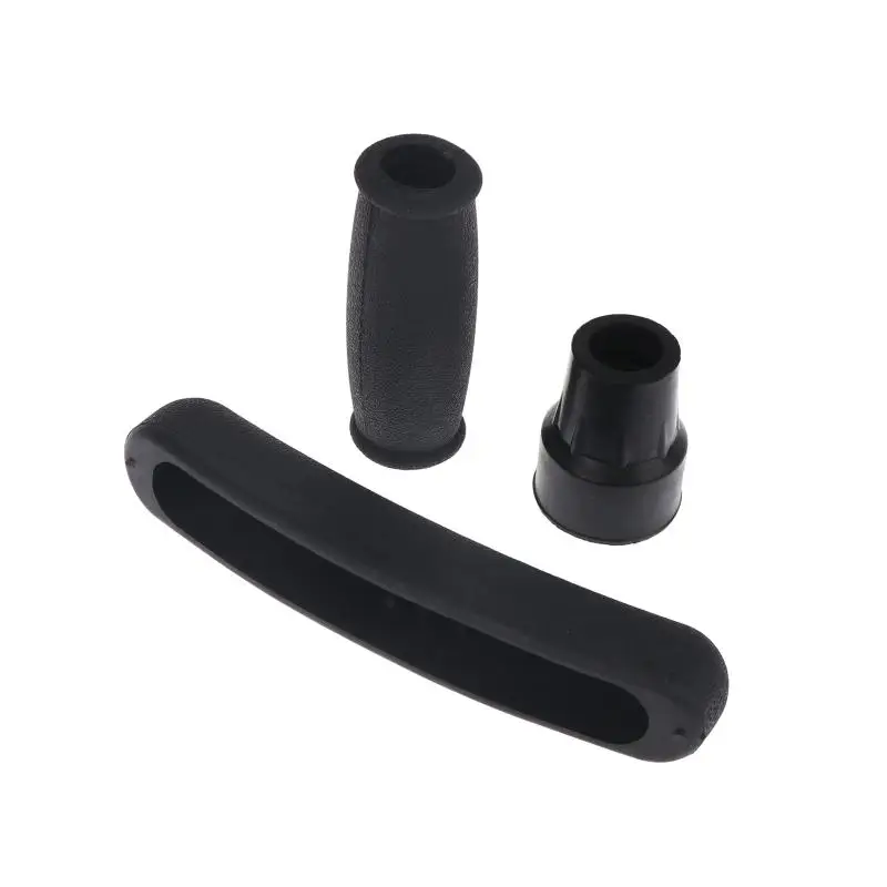 /JCS/Crutch Accessory Kit Pads Replacement, Anti Slip Rubber Underarm Cushions, Hand Grips, And Crutches Tips Feet Caps 3Pcs