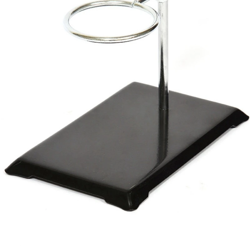 Laboratory Grade Metalware Support Stand, Cork Lined Burette Clamp with 2 Retort Ring (2inch,3inch Dia)-A23R