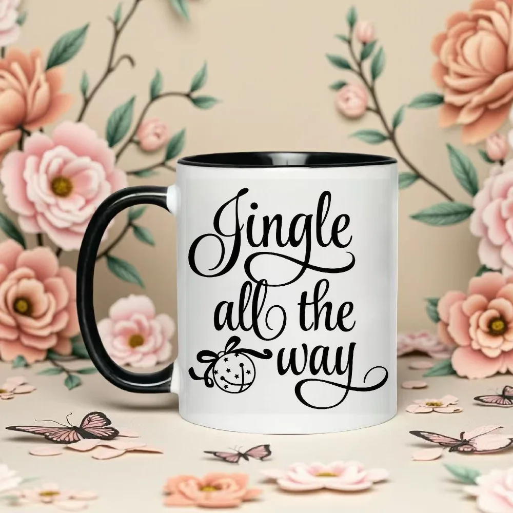 Cross-border Merry Christmas Merry Christmas Ceramic Mugs Coffee Mugs Holiday Gifts