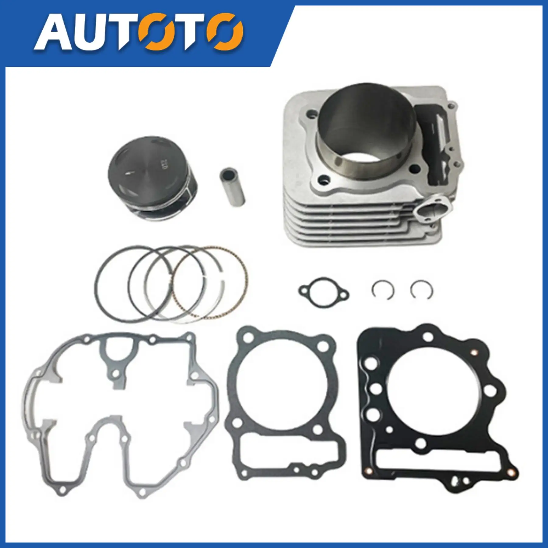 

Cylinder Piston Gasket Kit 89mm 440cc Bore for Honda TRX400 TRX400X XR400R Sportrax 400 1999-2008 12100-HN1-A70 12191-KCY-672