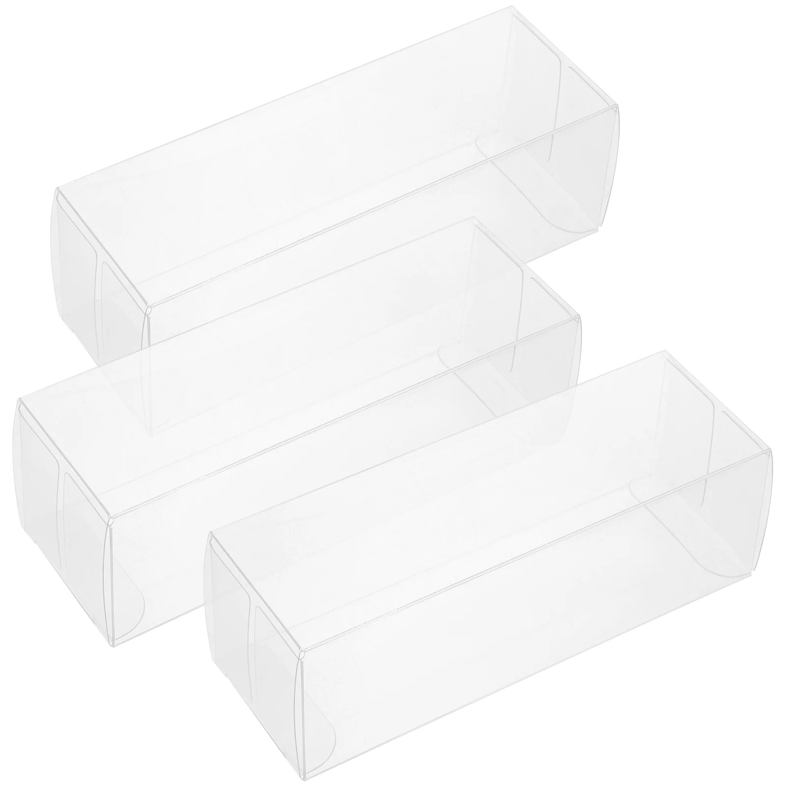 3 قطعة كرة جولف صندوق عرض حاوية بلاستيكية شفافة حقيبة للتخزين للرياضة المنظم المحمولة حامل الغولف صندوق شفاف