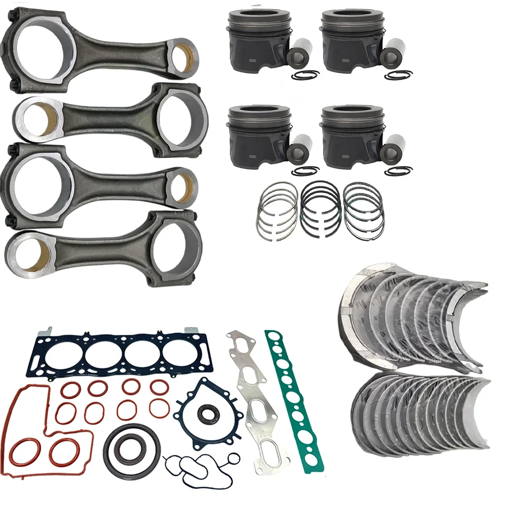 Engine Rebuild Kit Gasket Piston Connecting Rod Bearing Set For Land Rover Jaguar 2.2L L4 224DT Freelander2 Evoque XF 2006-2016 - view 2
