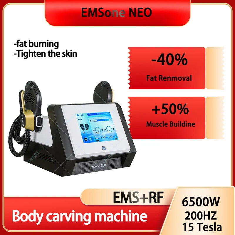 

2 4 5 Handles EMSone NEO 15 Tesla Ems Muscle Stimulator Body Shaping Butt Lifting Build Muscle Machine
