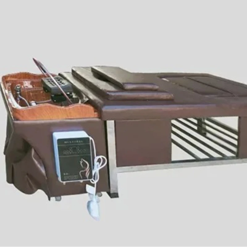 

Thai Intelligent Water Cycle Head Spa Treatment Stylist Shampoo Chair Japanese Reclining Chaise Coiffure Salon Furniture