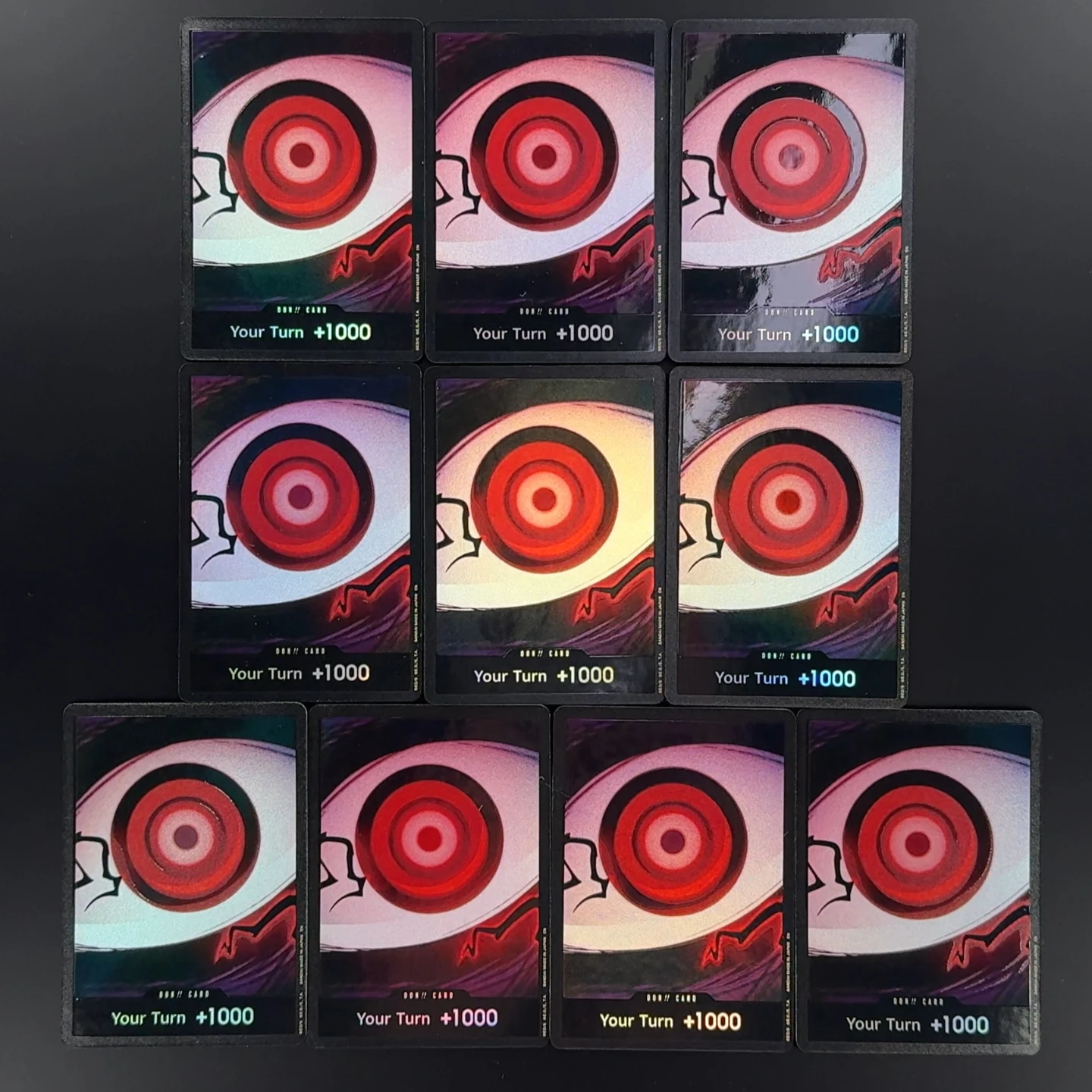 

One Piece TCG OPCG English DON card Haki Imu DON Imu deck Textured Foil Card Animation Collectible Cards