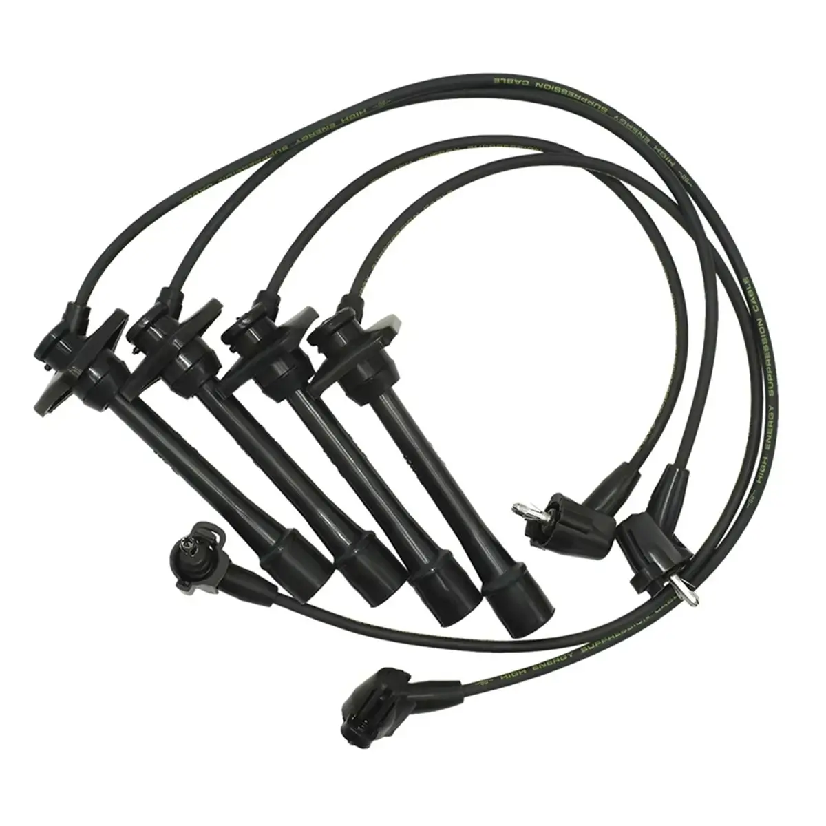 Compatible Ignition Cable Spark Plug Wire Set 90919-22373 90919-22325 for Toyota Corolla Starlet Tercel Paseo 4EFE 5EFE Part