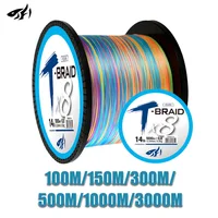 pesca pesca accesorios accesorios de pesca hilo trenzado pesca hilo de pesca herramientas Hilo de pescar trenzado de 3000M/1000M/500M/300M/150M/100M/M multifilamento para pesca de carpa, línea de PE trenzada japonesa