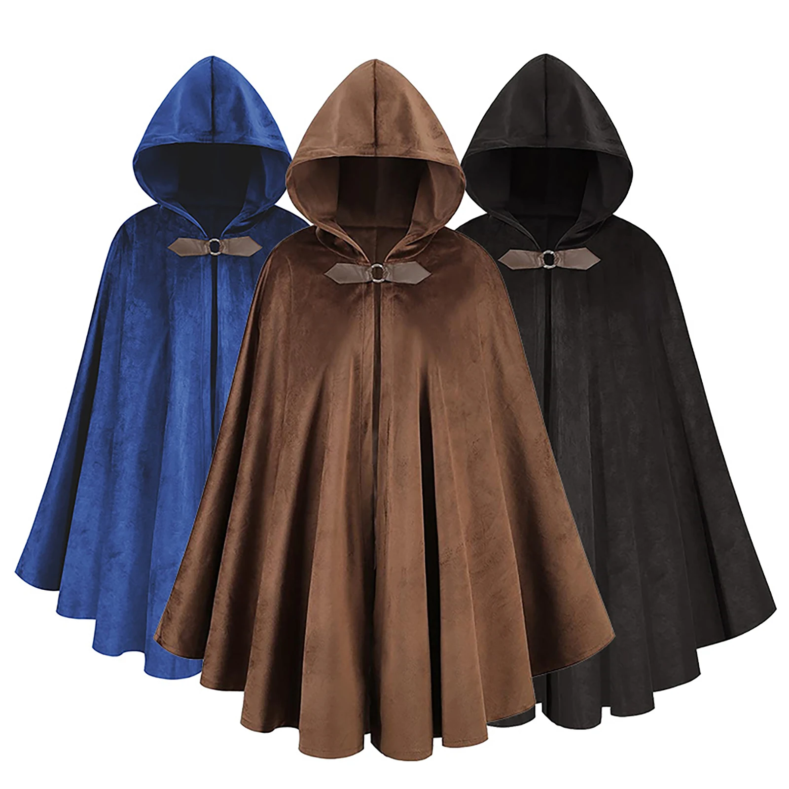 Kinder mittelalter liche Renaissance Umhang Samt Kapuze Cape Halloween Ritter Cosplay Kostüm Karneval Festival Thema Party Kostüm