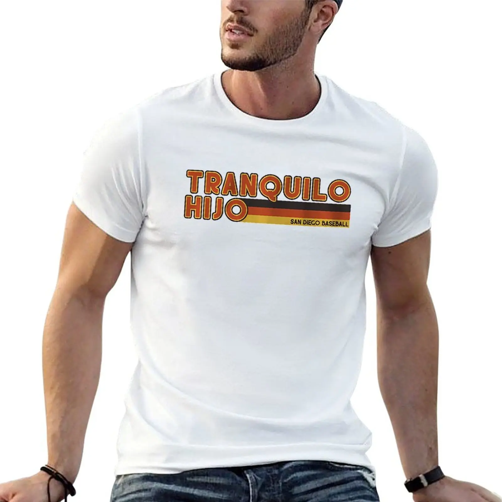 

Футболка Tranquilo Higo мужская футболка дизайнерские футболки для мужчин хлопковые футболки для мужчин винтажная футболка с графикой