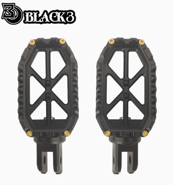 Pour la série Soft Tail, accessoires de Modification de pédale de passager de pilote de la série REVOLUTION MAX