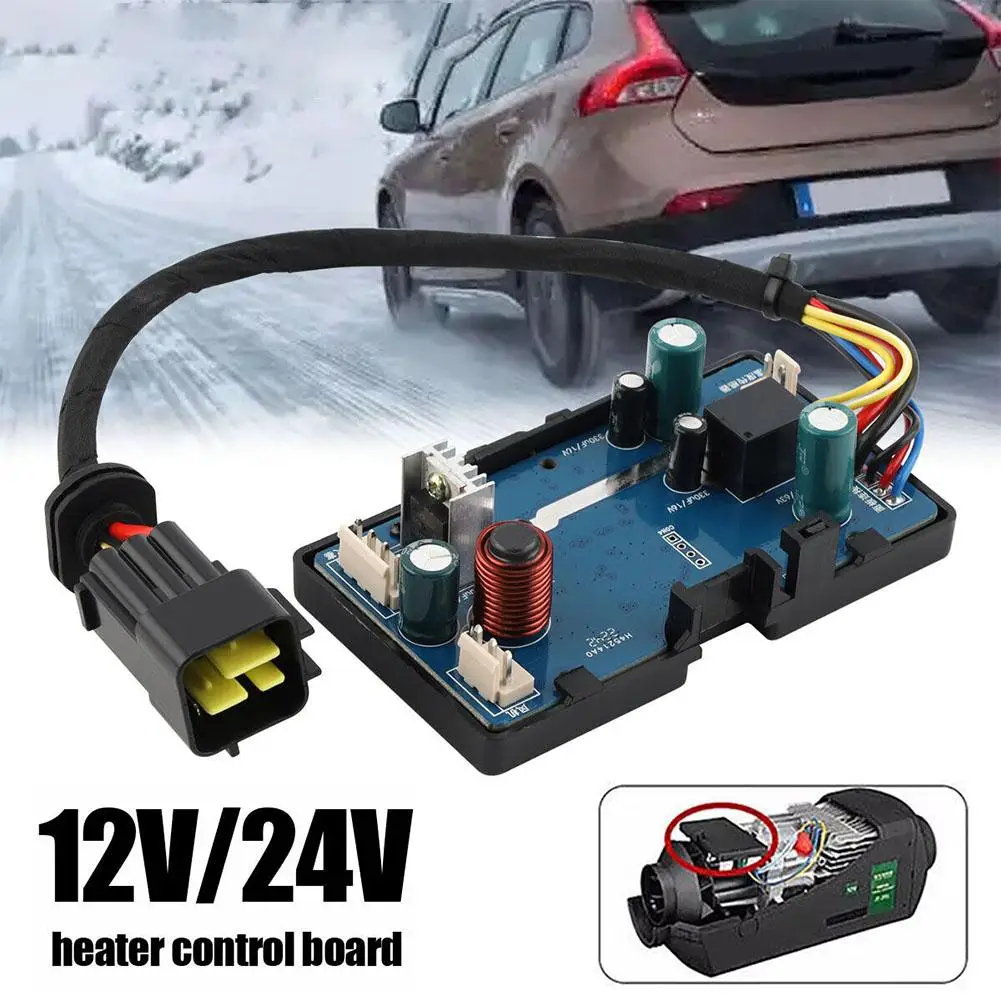 Motherboard LCD Monitor Switch+Remote Control For 12V 5KW Control Board Car Air Diesel Parking Heater Car Heater Accessories