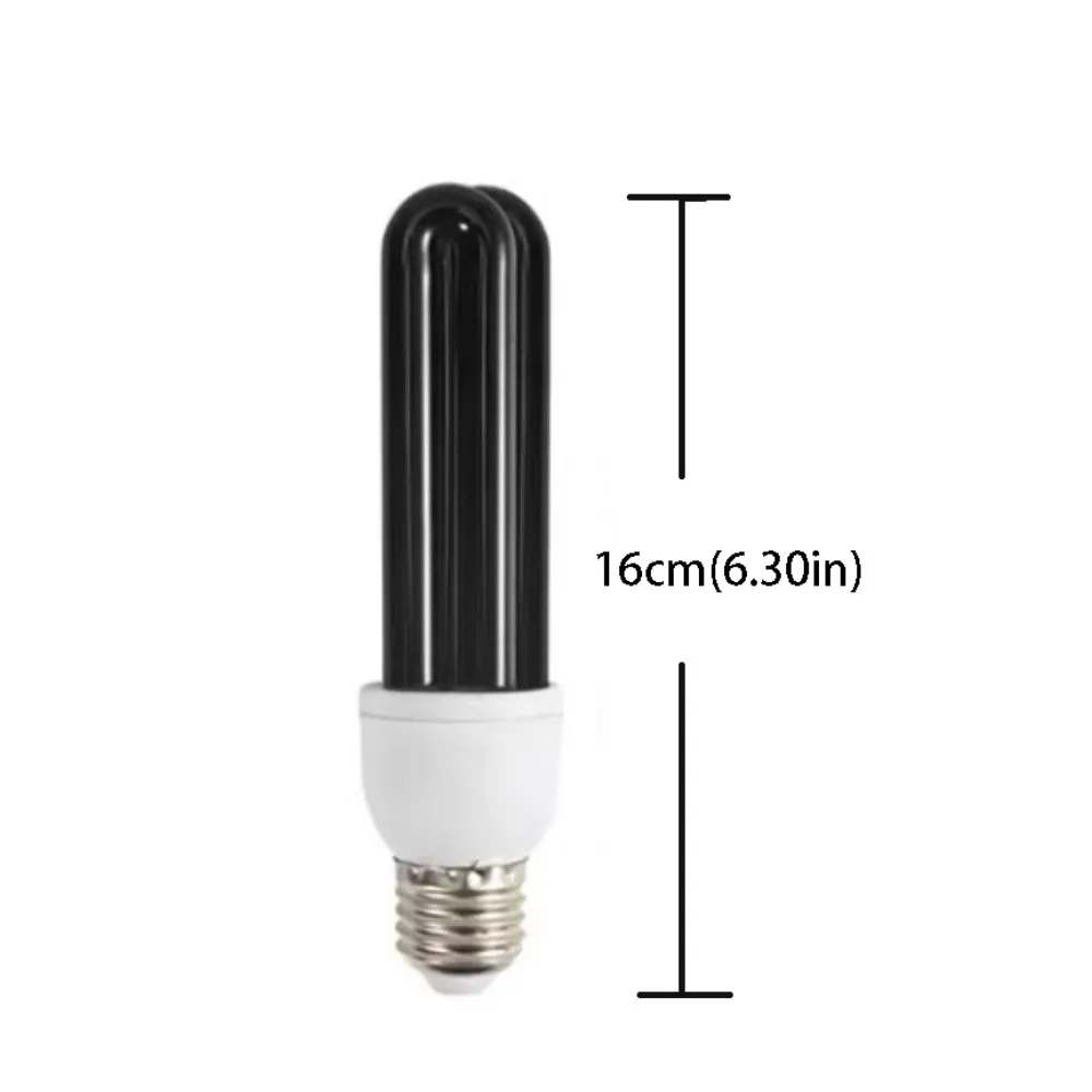 Violet Light Purple Light UV Light Bulb AC220V Black 220V Black Light CFL Bulb Low Energy Ultraviolet Fluorescent Light Orchard