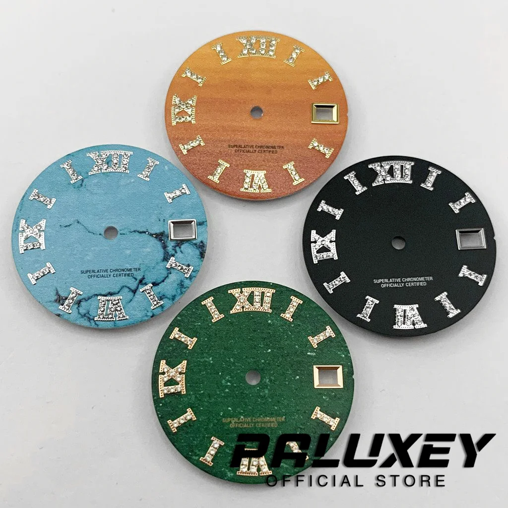 

Циферблат для часов NH35, черный, зеленый, голубой, оранжевый, 28,5 мм