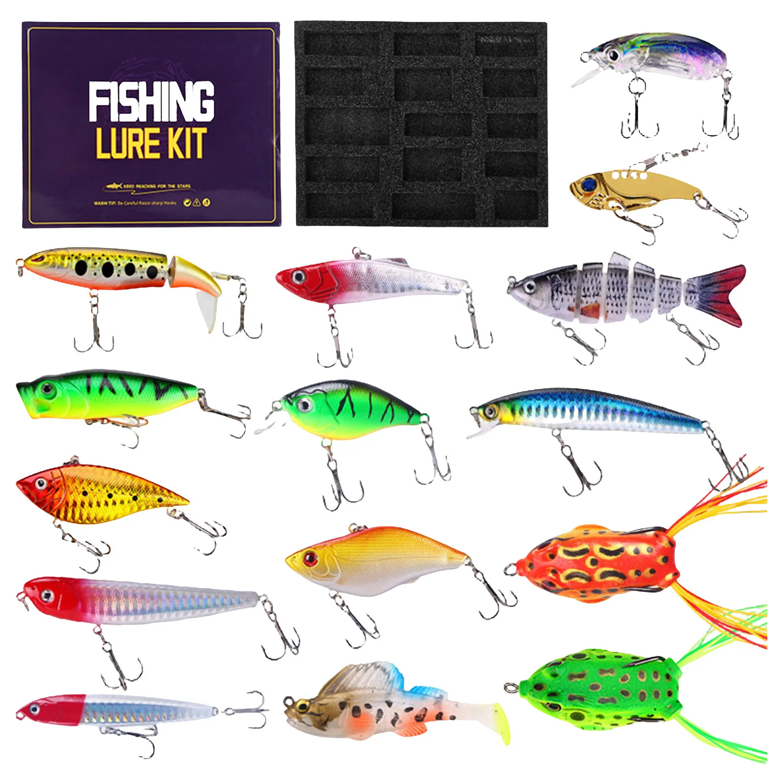 子供向けクリスマスカウントダウン2025フィッシングアドベントカレンダー（男性、大人の釣り人、ティーン、子供向け）60分ビジュアルタイマー