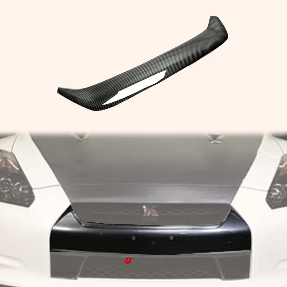 

For 2008-2011 Nissan GTR R35 OE Style Front Bumper Hood Grille Grill Carbon