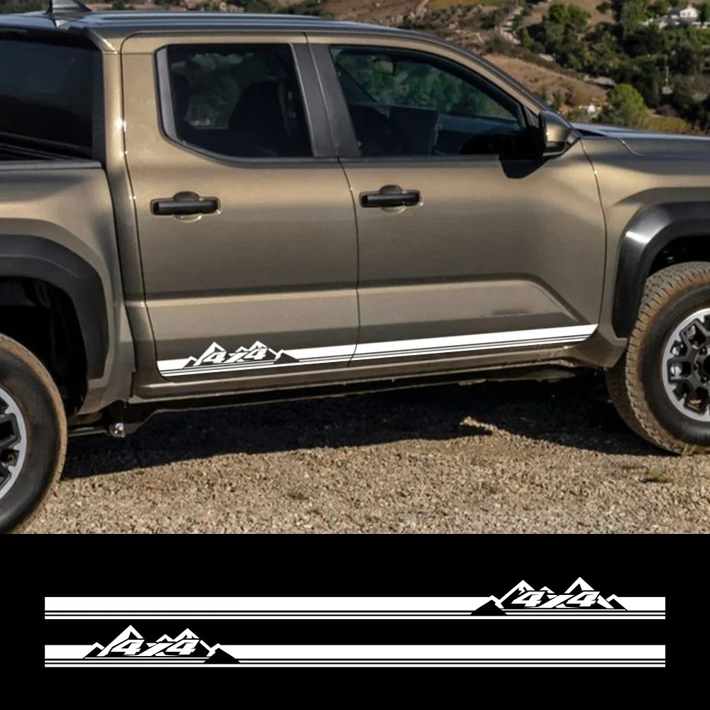 Photography Quotes - 2PCS Car Body Side Stickers 4X4