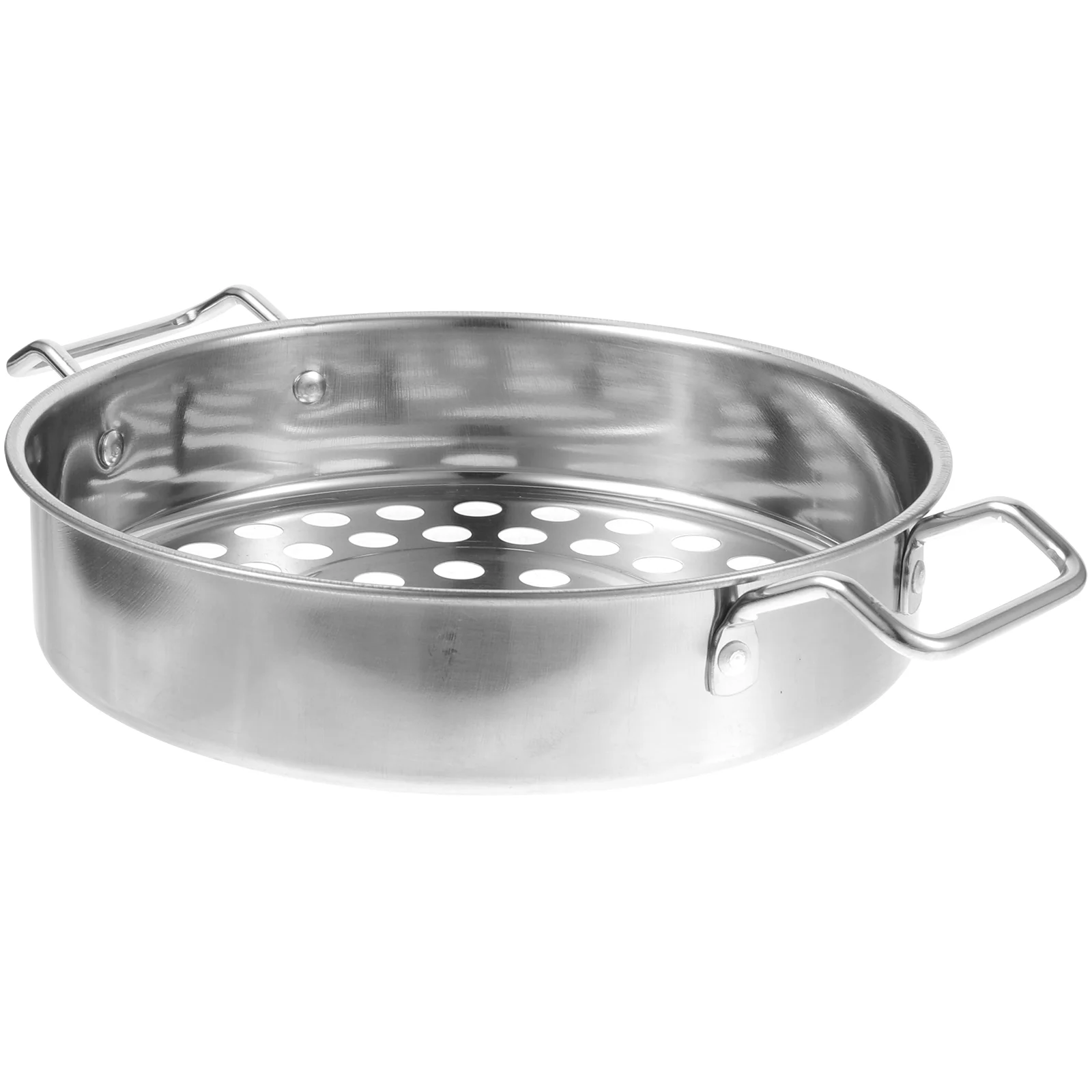 Big Hole Cold Shrimp Colander Stainless-Steel Kitchen Strainer Ladle Large Filter Hot Pot Mesh Fine