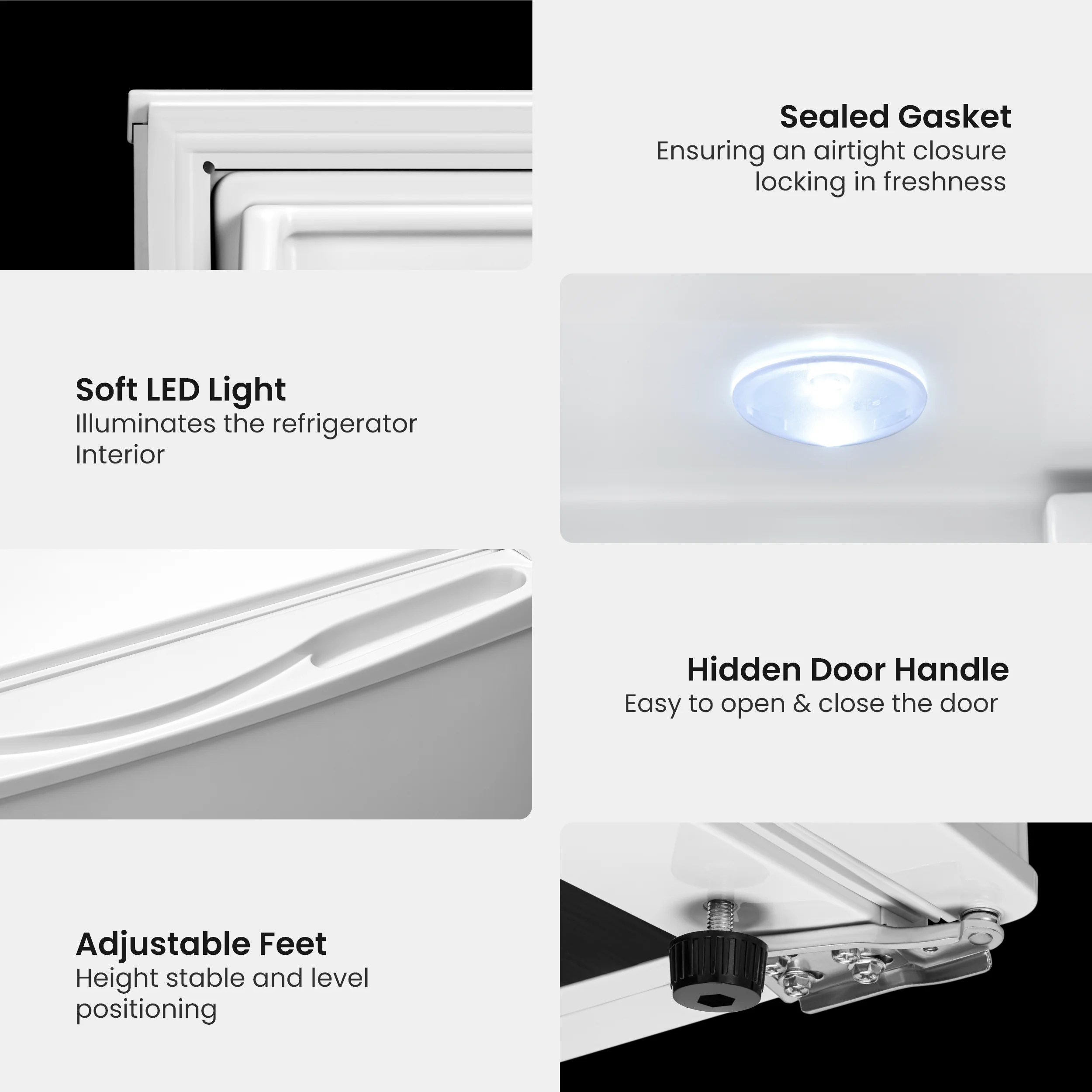 خزائن النبيذ لثلاجة مبرد النبيذ 38/70 لتر مع نظام تبريد حراري، قابل للتعديل 3-22 ° C التحكم في درجة الحرارة للمنزل #5