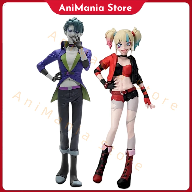 

В наличии Desktop x Decorate Collections Отряд самоубийц ISEKAI Harley Quin Joker ПВХ Аниме Фигурки Модель игрушки