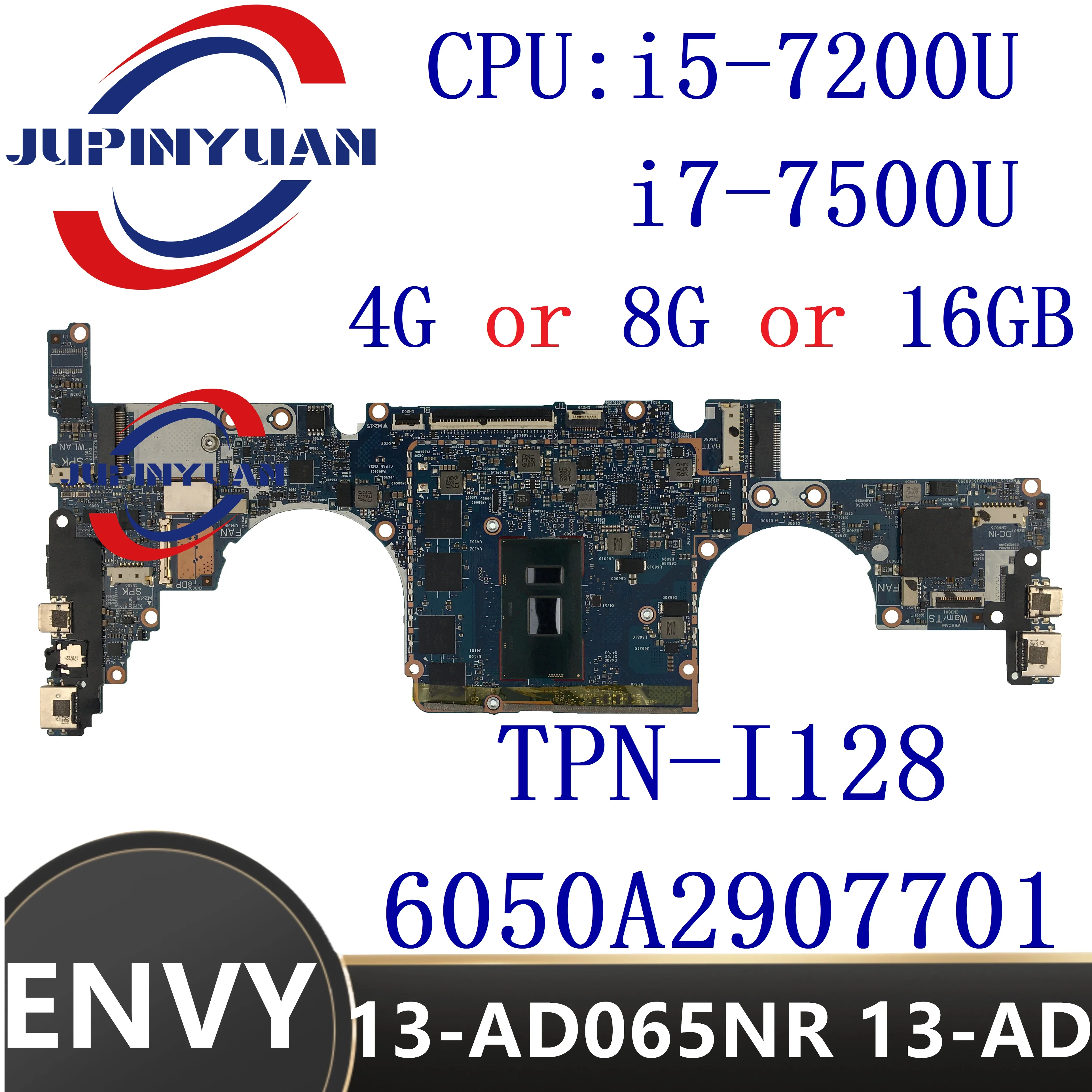 

HP ENVY 13 - AD065NR 13 - AD TPN - I128 Компьютерная плата 6050A2907701 926312 - 601 926313 - 601 926315 - 601 926312 - 001 926313 - 001 926315 - 001 Компьютерная плата с процессором I5 - 7200U I7 - 7500U 8GB 16GB RAM