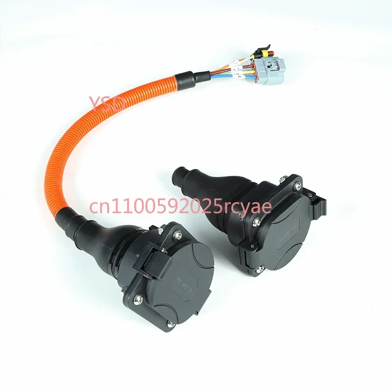 New Energy European Standard AC Car End Seat Type2 Gun Seat 32A 16A Electric Vehicle AC Seat