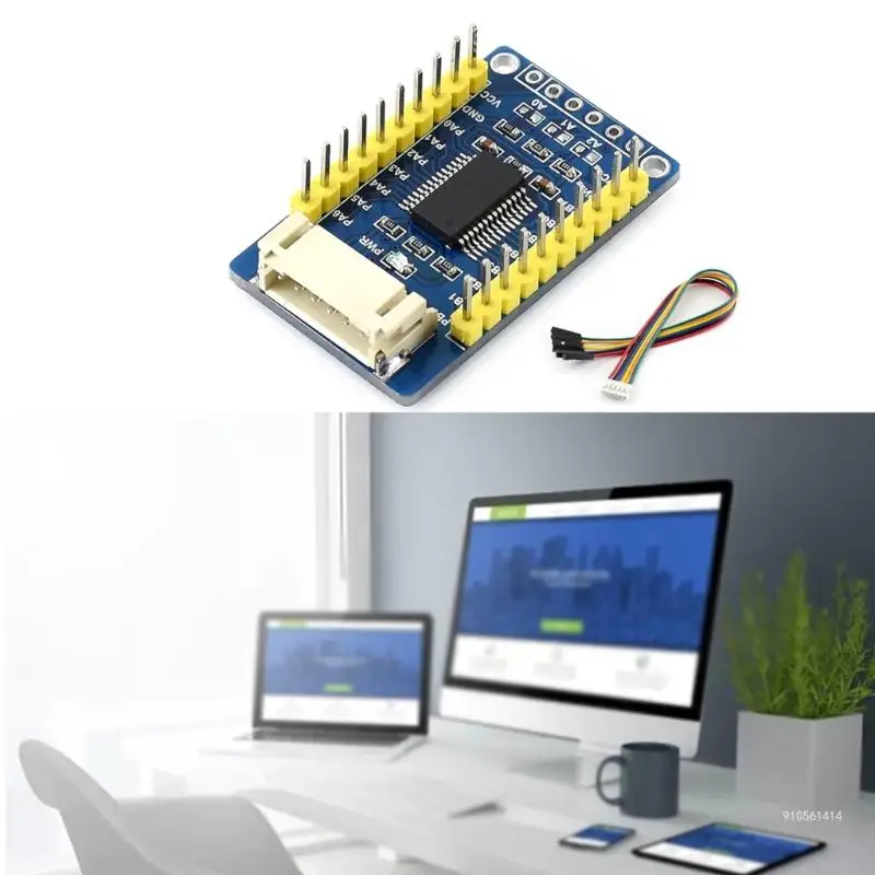 MCP23017 I2C Expansion Board Expand 16Pins up to 128 I/O for Electronics Project Dropship