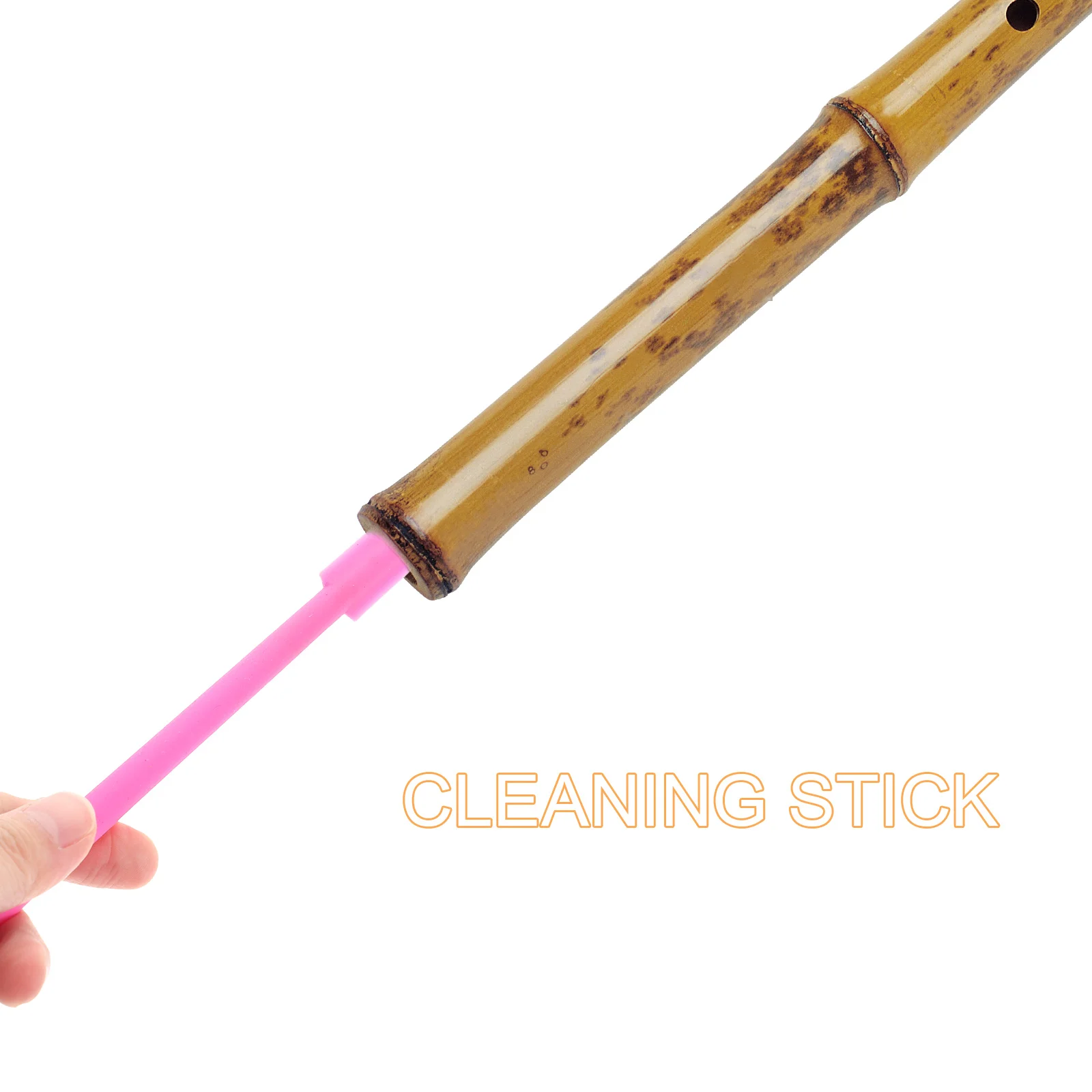 

Detachable Rod Durable Smooth Safe Material Compact Reusable Clarinet Cleaner Stick Wear Resistant Instrument Tool Home Music