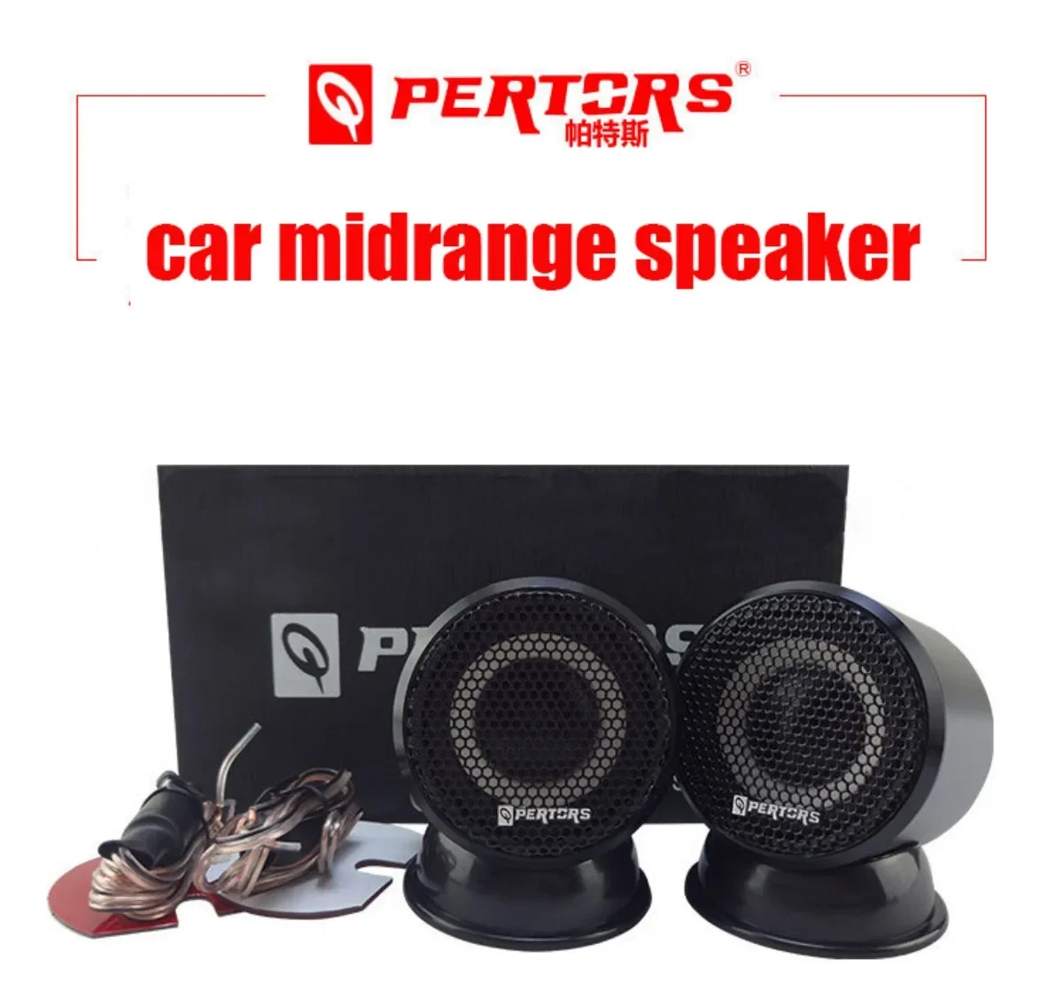 

Q-pertors 2.5 Inch Midrange Speakers 4ohm 150W Mediant Loudspeaker for Car Audio Upgrade 3 Way Aluminum Tweeter Speaker 2pcs