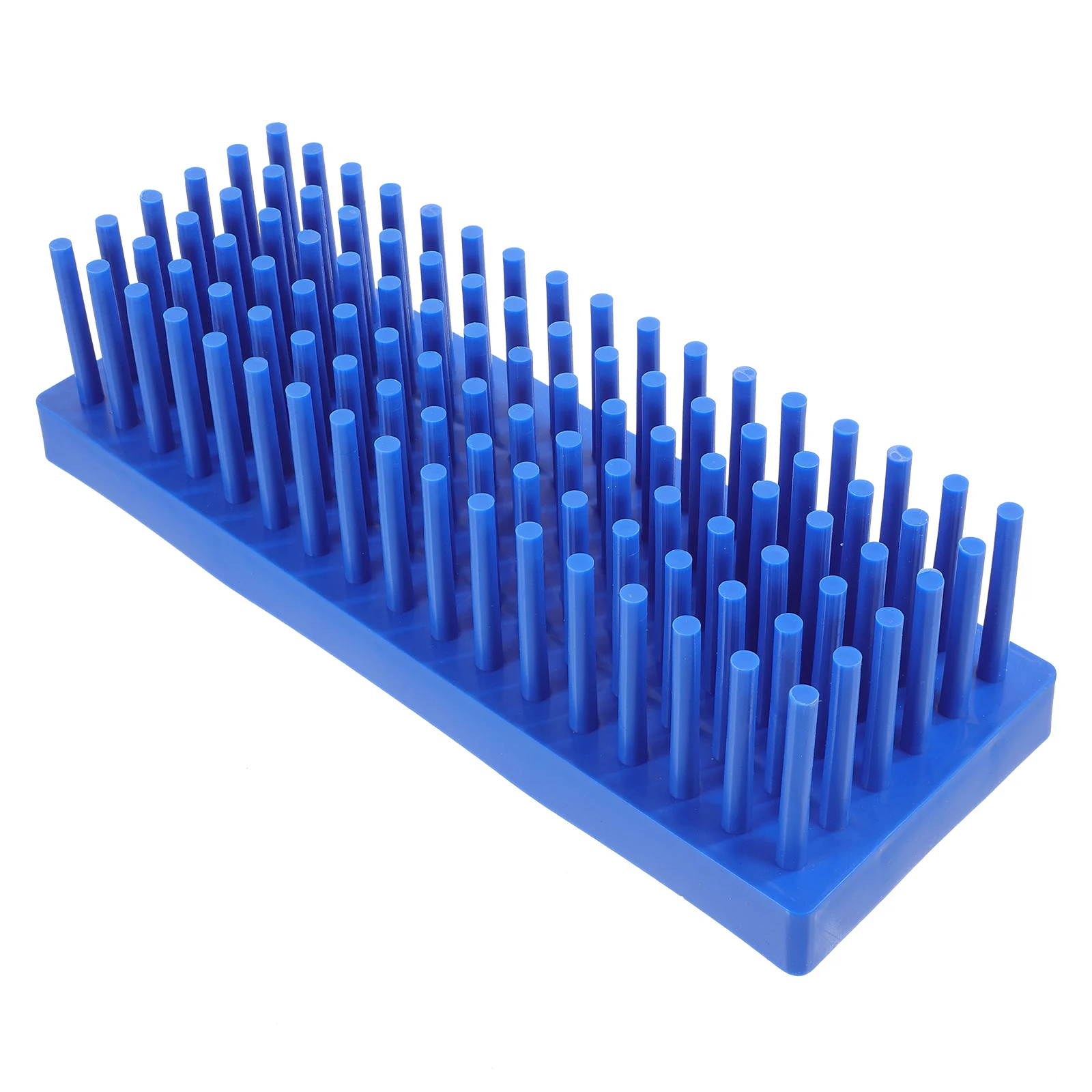 

Plastic Peg Rack for Test Tube Storage Laboratory Holder Glass Plate Drying Stand