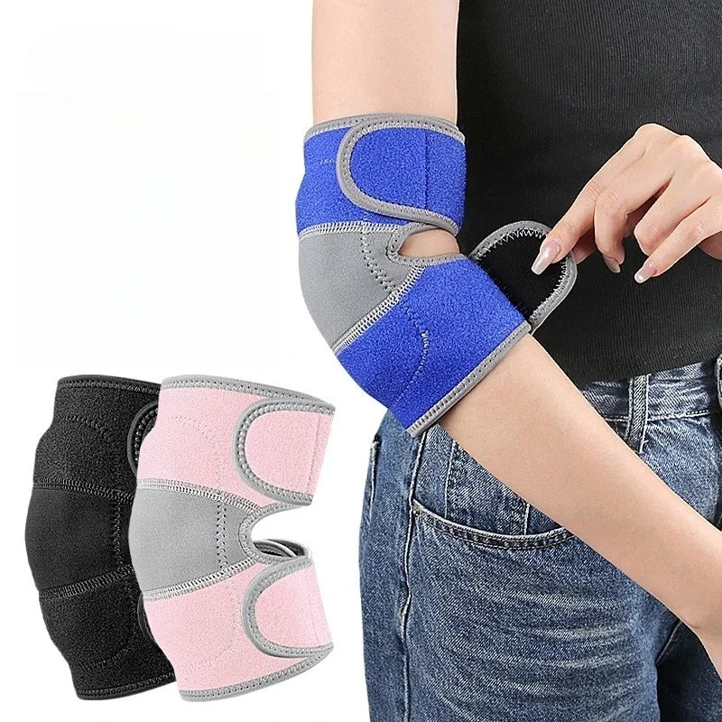 

Breathable Compression Elbow Guard – Anti-Slip & Impact Protection Gear Thick Padding for Basketball/Running/Skating