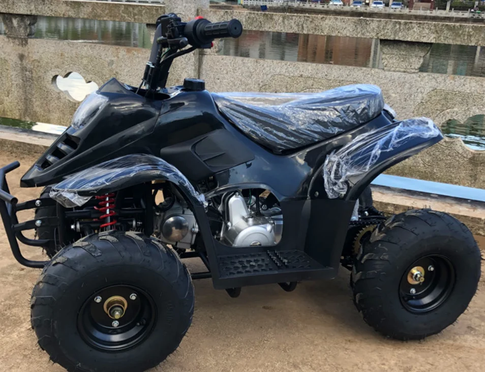 Factory Wholesale 110cc 4-Stroke ATV Auto Chain Drive for Teens with CE Certification Motor Color Customizable