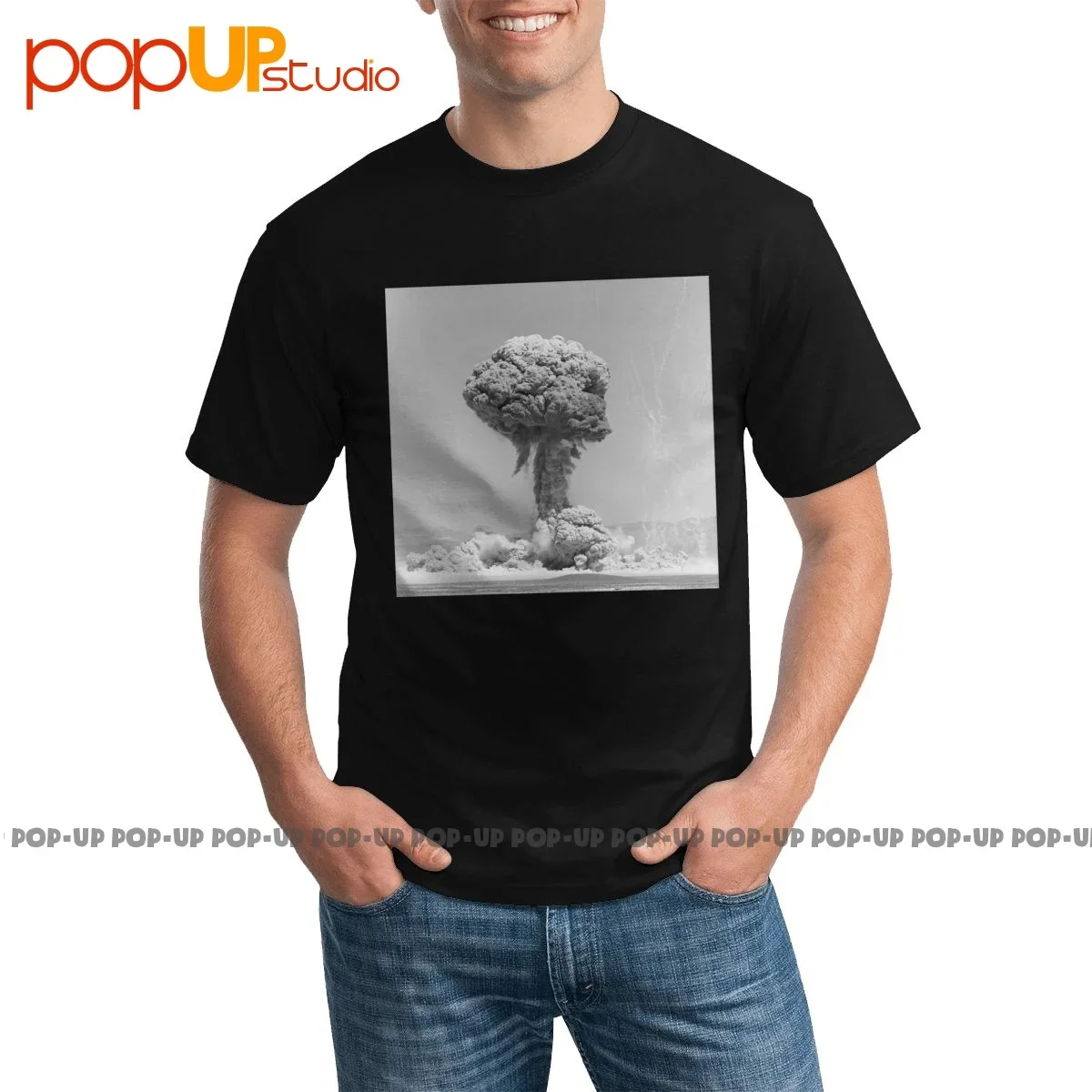 Best Atomic Bomb Test 1948 Nuclear Explosion T-shirt Unisex Hipster Hot Deals Tee Shirt