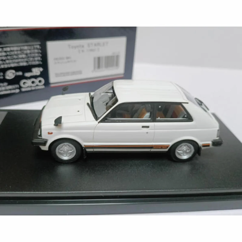 Hi Story schaal 1/43 Starlet Si 1982 legering automodel collectie display speelgoed geschenken souvenirs