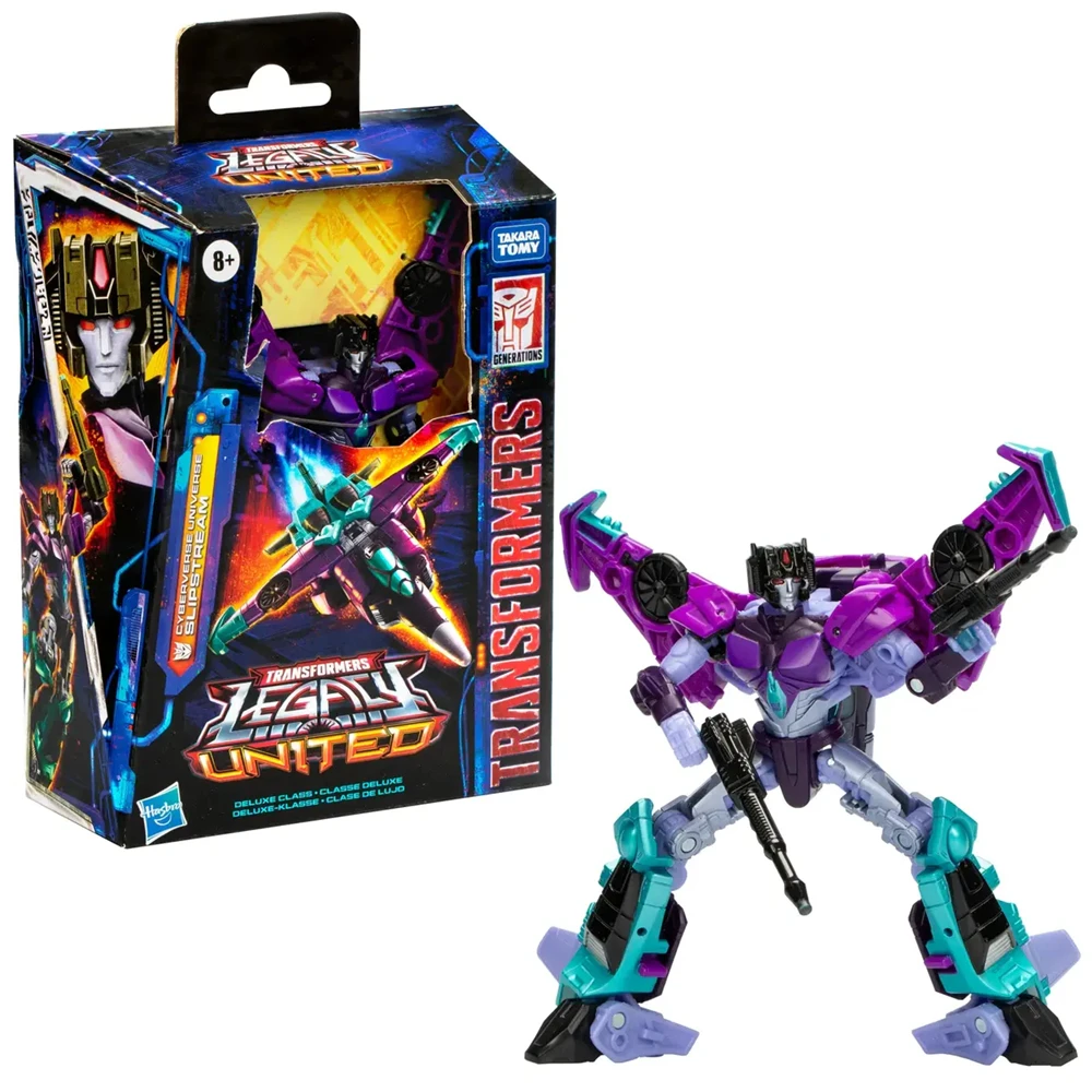 

TAKARA TOMY Трансформеры игрушки Legacy United Voyager Class Cyberverse Universe Slipstream 5,5-дюймовая фигурка подарок на день рождения