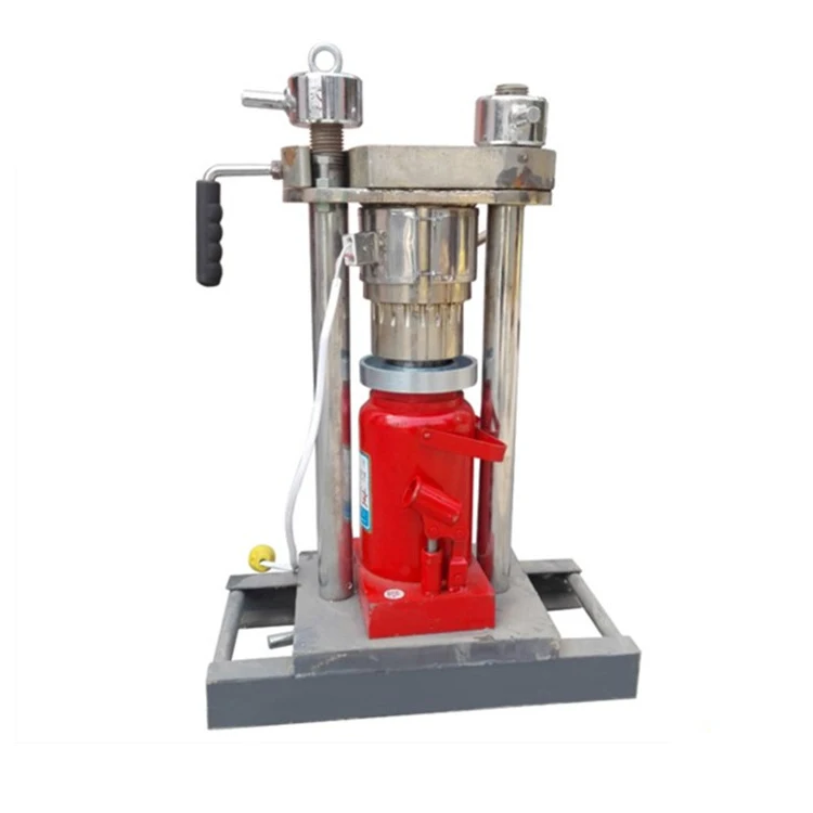 High capacity  Small oil press machine hydraulic manual oil press hand crank oil press 30 kg/h New Peanu Oil 220V voltage sales