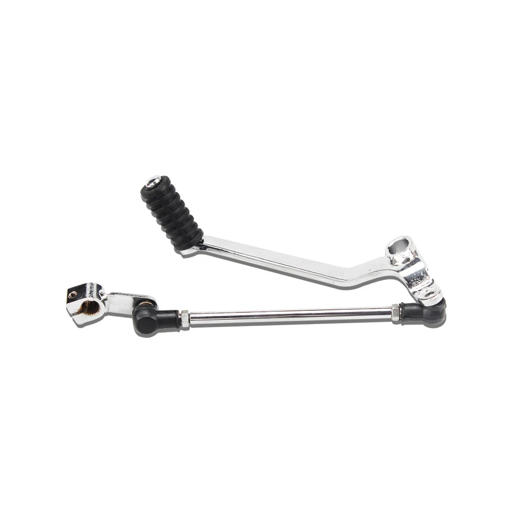

Motorcycle Gear Shift Lever Black and Silver Motorcycle Shift Linkage for Honda CA250 for Earth Eagle DD250