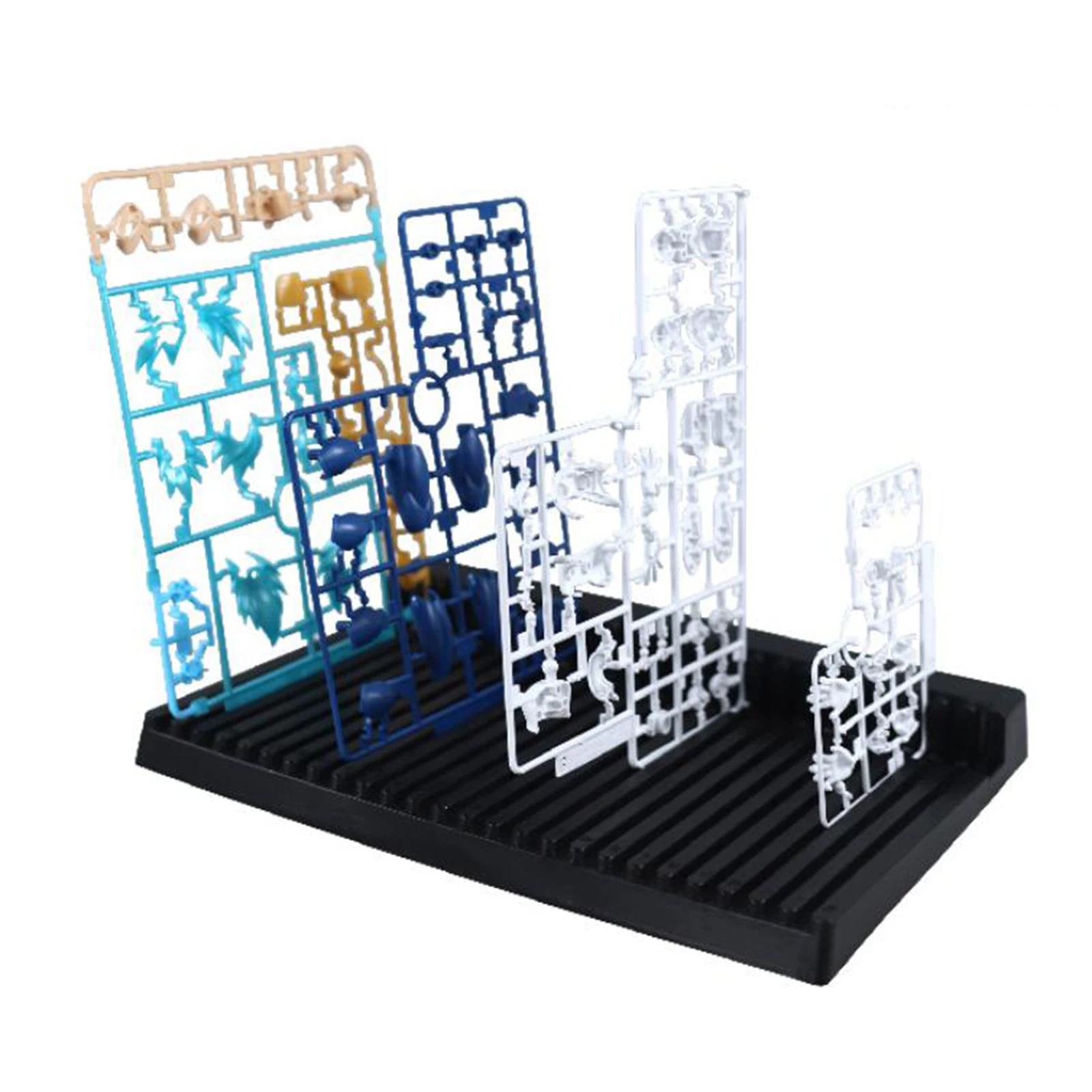 Pieces Shelve Tool Holder Placement Rack for Hobby Model Making Parts Gundam Model Board Frame Shelving Rack Integrated Assembly