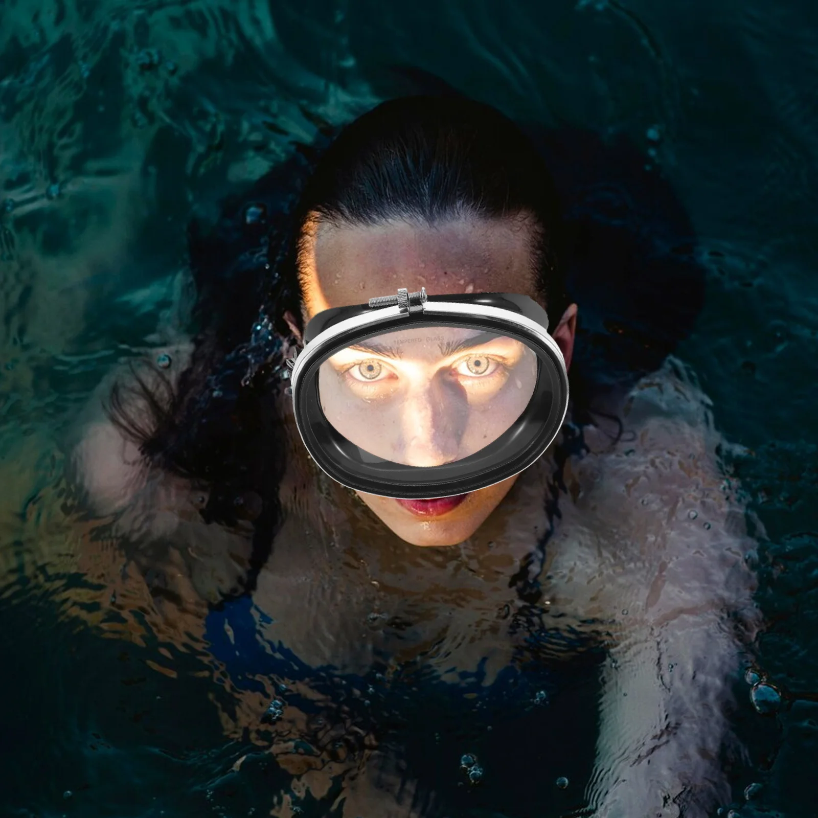 Occhialini da immersione Occhiali da sub Equipaggiamento Maschera comoda Nuoto per adulti Divisorio per uomo