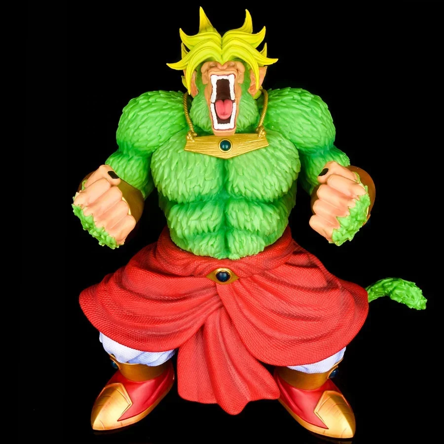 46cm Anime Gk Dbz Super Saiyan Broly Action Figure Pvc Collection Model Toy for Gifts