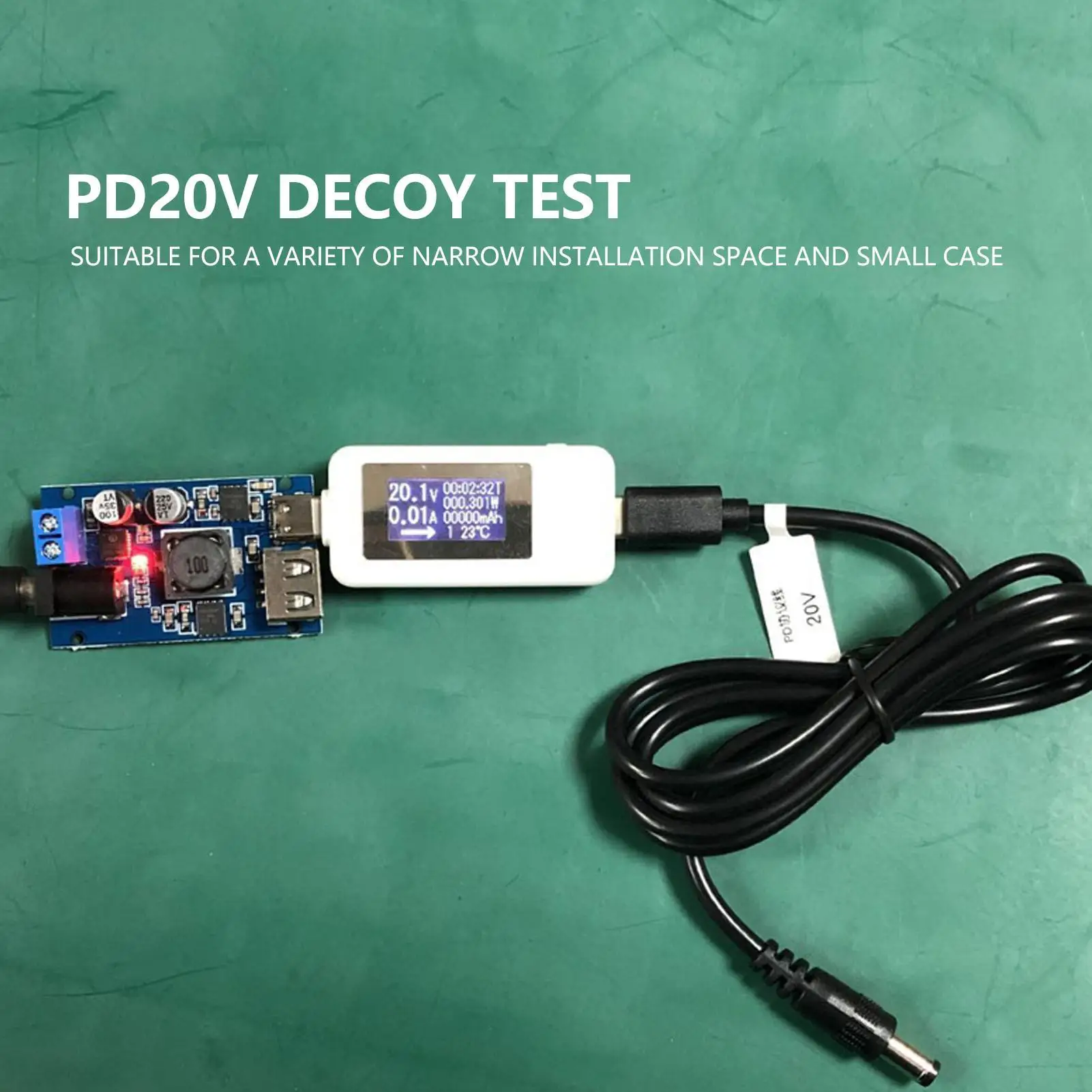 8.2-32V Input DC Converter Module with Synchronous Rectification - Dual Output Portable Voltage Regulator for small Devices