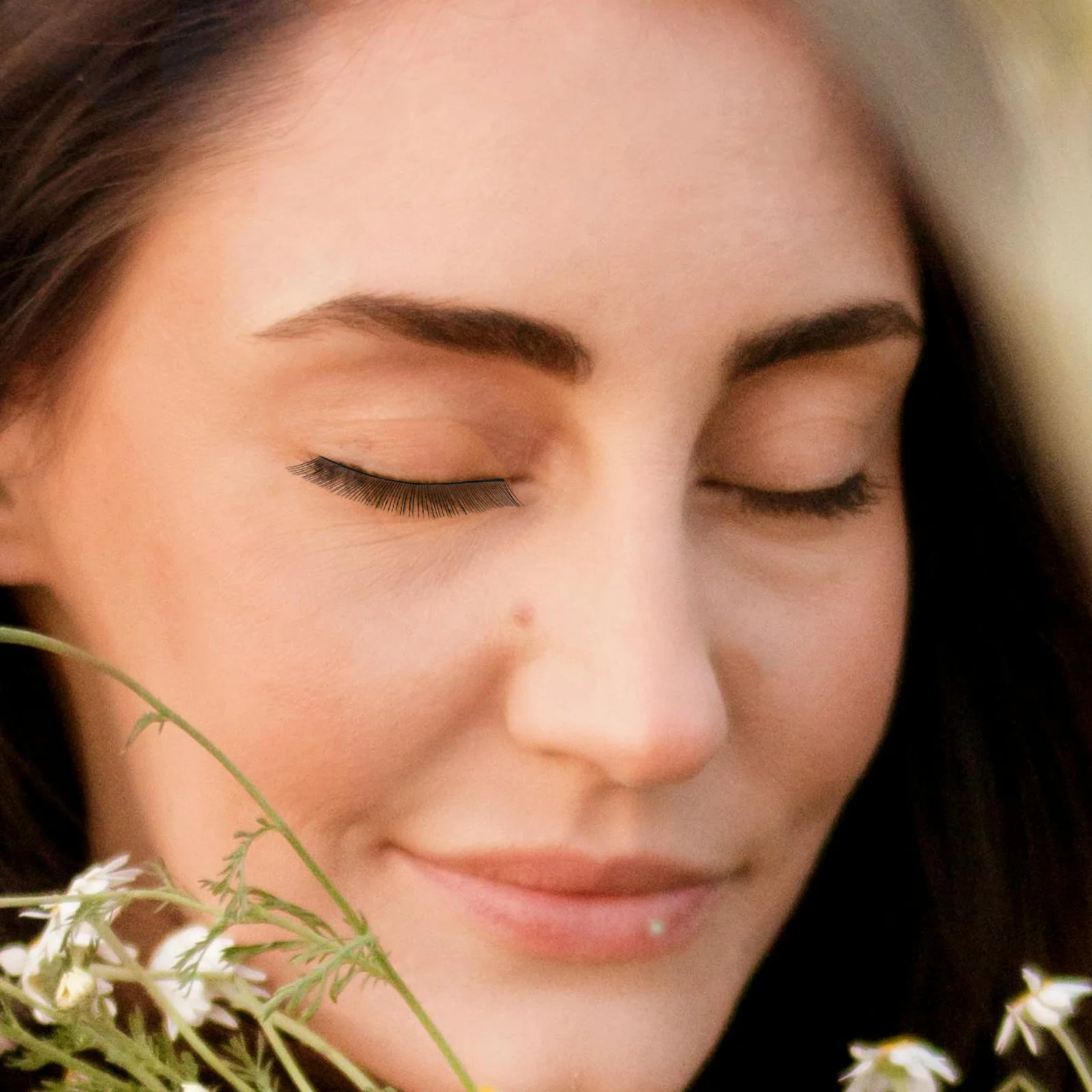 5 أزواج من شرائط الرموش لتمديد الرموش للمبتدئين، رأس عارضة أزياء الرموش ذاتية اللصق، تخزين مدمج أنيق #6