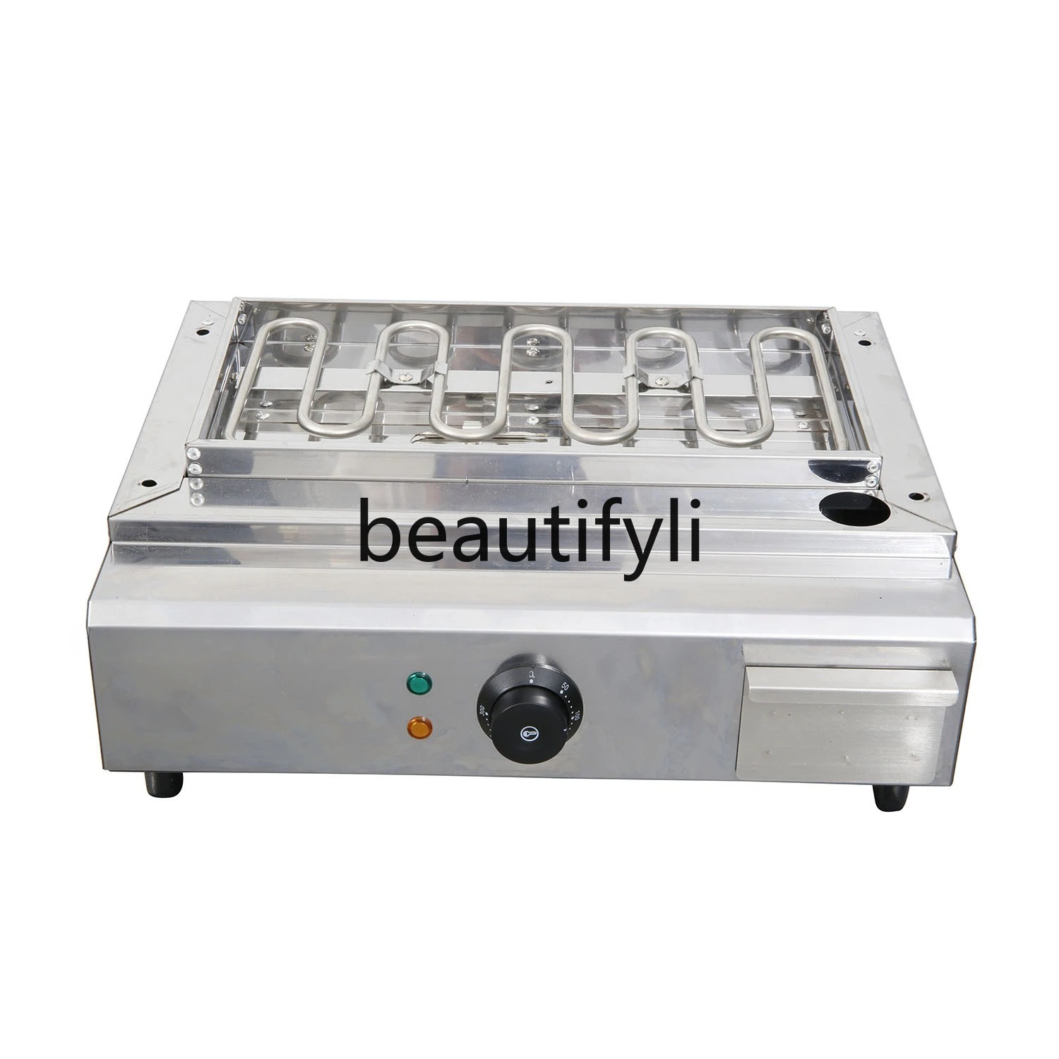 

Commercial non-stick electric fried grillet fried rice fried skewers electric heating stall temperature control machine