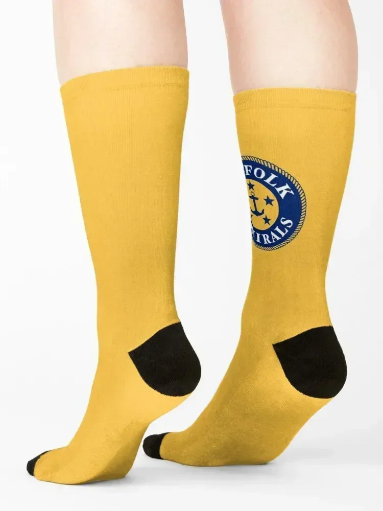 Norfolk Admirals Socks Soccer retro sports stockings colored Men's Socks Luxury Women's