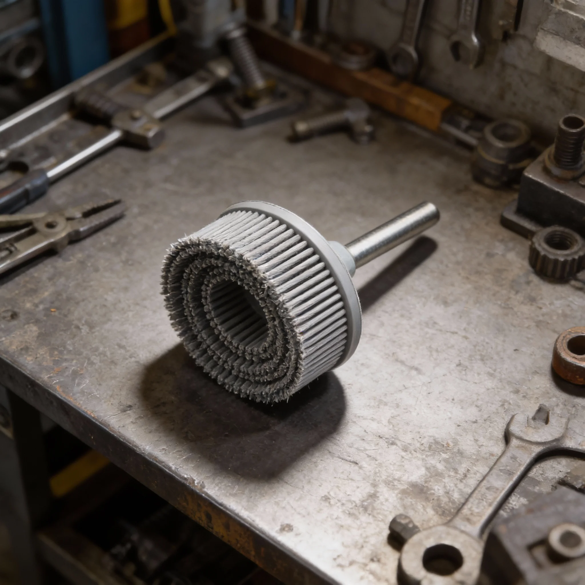 

5 шт., резиновая абразивная щетка, сменная щетина, диск, наждачная резиновая абразивная щетка для удаления заусенцев, полировки металла, алюминия, железа